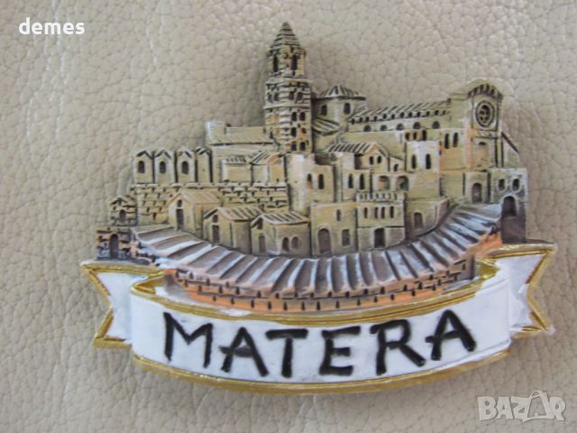 Магнит от Матера, Италия, снимка 1 - Колекции - 46388241