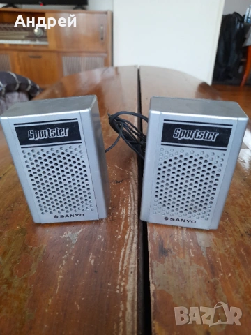 Стари тонколони Sanyo Sportster, снимка 2 - Тонколони - 54057428