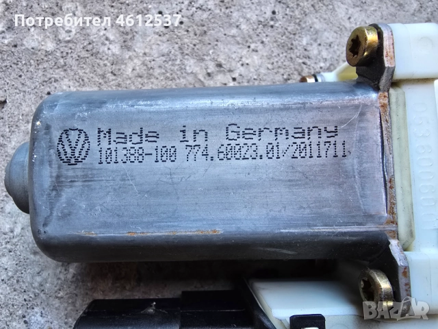 Електромотор ел.машинка стъклоповдигач задна дясна врата за Фолксваген Голф 4, снимка 3 - Части - 52413811