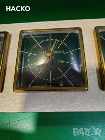 Метеорологична Станция,Термометър,Барометър,Влагомер Made in GDR, снимка 3 - Други - 53812865