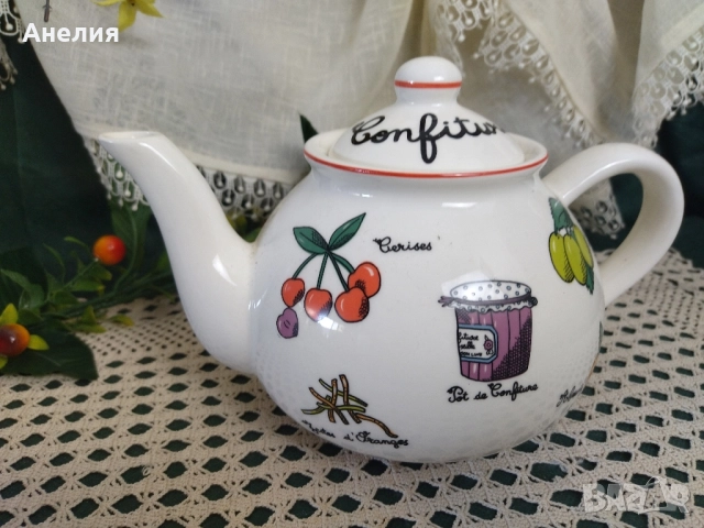 Чайник от Франция , снимка 2 - Чаши - 51501379