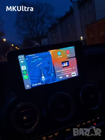 CarPlay & Android Auto за Mercedes C/GLC(W205/X253) + Монтаж NTG5, снимка 3 - Аксесоари и консумативи - 54093645