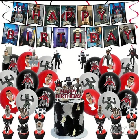 Skibidi Toilet Скибиди Тойлет vs тоалетна детски 5D гоблен диамантен картина мозайка схема камъчета