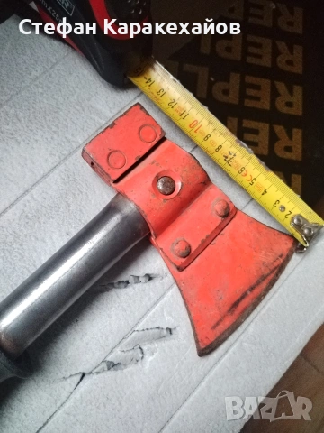 Стар тактически топор , снимка 5 - Антикварни и старинни предмети - 53415125