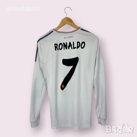 Adidas Real Madrid 2013/2014 Home Shirt #7 Ronaldo футболна фланелка (M), снимка 2 - Футбол - 54037817