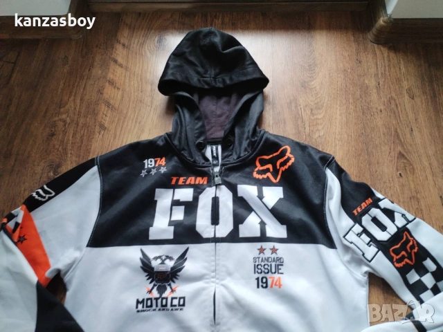 FOX - страхотно мъжко горнище M, снимка 2 - Спортни дрехи, екипи - 53305542