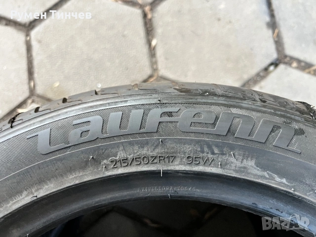 2бр летни гуми 215-50-17, снимка 5 - Гуми и джанти - 53473442