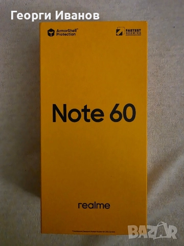 realme Note 60 и слушалки ttec