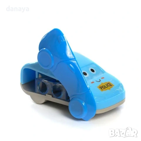 6532 Ученическа острилка за моливи кола с контейнер, снимка 5 - Ученически пособия, канцеларски материали - 54022701