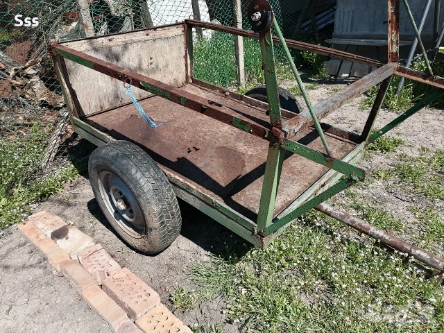 Ремарке за мотофреза или др , снимка 3 - Селскостопанска техника - 54172522