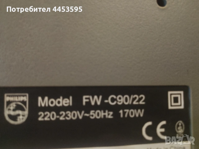 PHILIPS FW-C90/22, снимка 6 - Ресийвъри, усилватели, смесителни пултове - 53618066