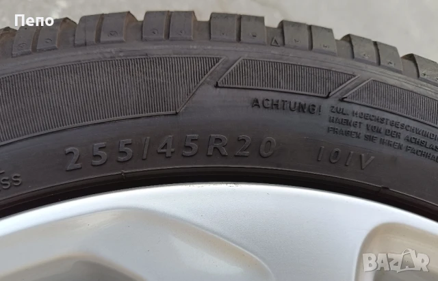 Оригинални джанти с гуми зимни 20 цола Audi Q5 SQ5 дот 2022г, снимка 4 - Гуми и джанти - 51313973