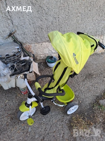 Lorelli - Триколка с родителски контрол Matrix EVA гуми Светлозелена Lorelli - Триколка с родителск