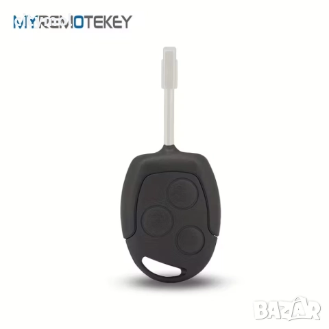 Kлюч FORD с платка и транспондер с 3 бутона и острие за Mondeo, Fiesta, Focus, Transit, Connect KA , снимка 2 - Аксесоари и консумативи - 52649761