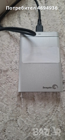външен диск segate 1TB.на 8дни ползван