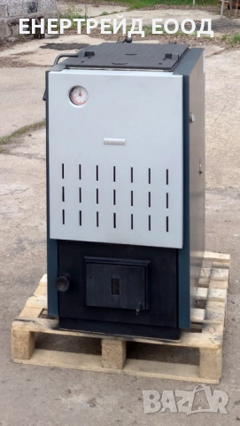 Котел на твърдо гориво Бош / Bosch Solid 2000, 32 kW , снимка 3 - Отоплителни печки - 54239910