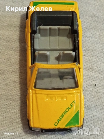 Метална количка кабриолет ретро стил за КОЛЕКЦИЯ ДЕКОРАЦИЯ 36561, снимка 5 - Колекции - 53571777