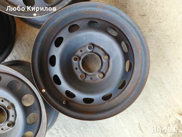 Железни джанти 15" BMW , снимка 4 - Гуми и джанти - 47841413