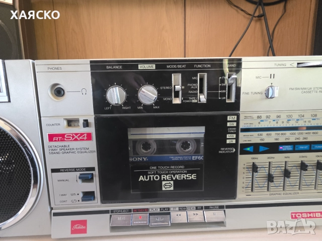 TOSHIBA SX-4, снимка 3 - Радиокасетофони, транзистори - 51463584
