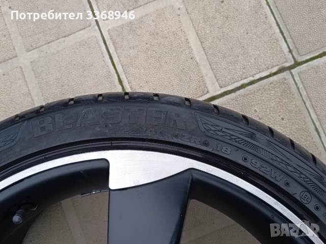 Джанти ROTOR AUDI 18" 5X112 с гуми 225/40/18, снимка 9 - Гуми и джанти - 52712245