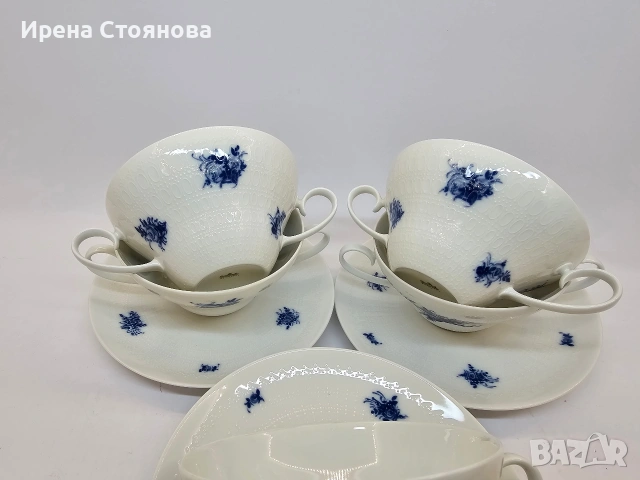 Rosenthal - Romance Rhapsody по дизайн на Bjorn Wiinblad 1961г. 5 броя Купички , снимка 10 - Сервизи - 53390152