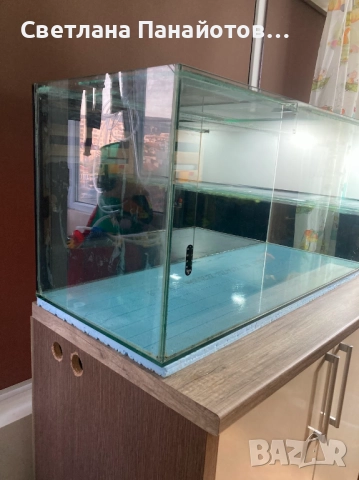Продавам аквариум 245л (110х45х50) + шкаф и оборудване, снимка 3 - Аквариуми - 52446465