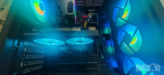 Продавам Добро PC Intel 5 12500/32Gb/512GB SSD+1.5TB HDD/RX 6600XT/Гаранция, снимка 8 - Геймърски - 52896302