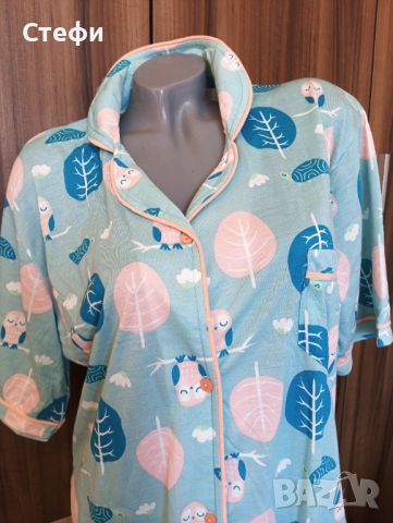 Нощница с копчета отпред 3XL и 4 XL , снимка 3 - Нощници - 51793844