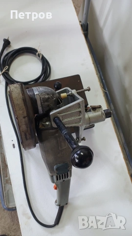 Продавам български ъглошлайф ЕЛПРОМ  WSBA - 1400 комплект със стойка, снимка 7 - Бормашини - 53636479