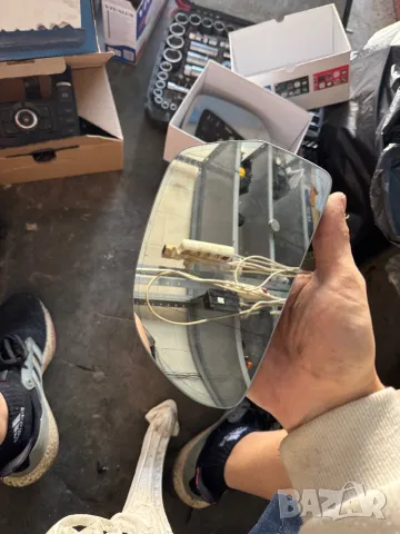 AUDI A6 A8 D3 ляво огледало, снимка 2 - Части - 49698905