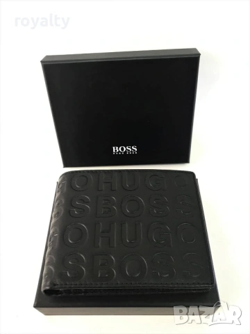 Hugo Boss Мъжки Портфейл Естествена Кожа Хюго Бос 