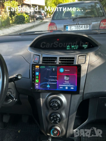 Toyota Yaris - 9" Android 15 Мултимедия Тойота Ярис 2005 - 2012 CarPlay Навигация Андроид, снимка 2 - Аксесоари и консумативи - 49823111