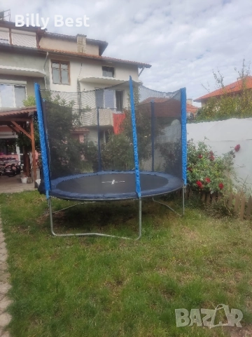 батут с предпазна мрежа