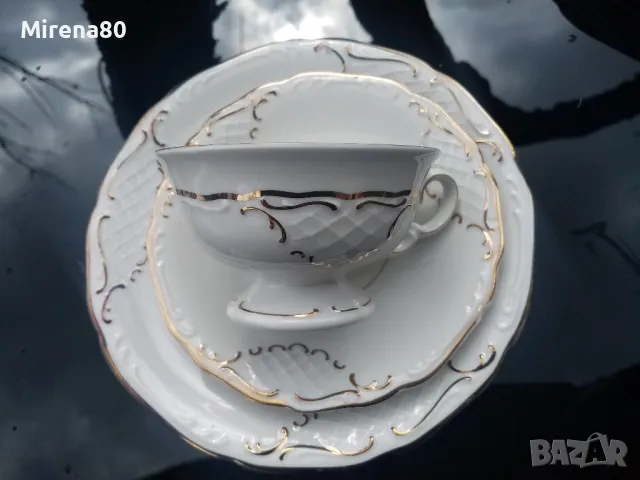 Винтидж баварски сет за кафе, снимка 4 - Чаши - 49772801