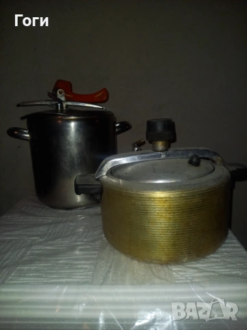 Тенджера под налягане 2 броя , снимка 2 - Съдове за готвене - 53204609