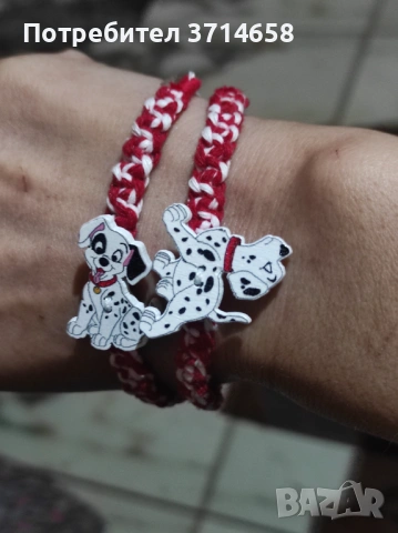 Ръчно изработени мартеници , снимка 7 - Гривни - 53275214