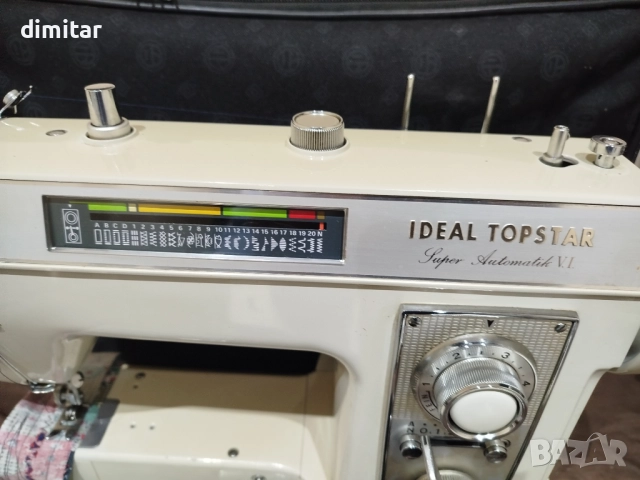 Метална шевна машина IDEAL TOPSTAR , снимка 5 - Шевни машини - 52904710