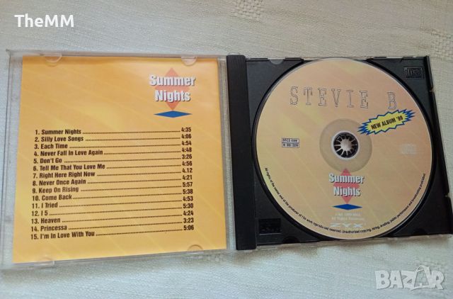 Stevie B - Summer Nights, снимка 2 - CD дискове - 46029371