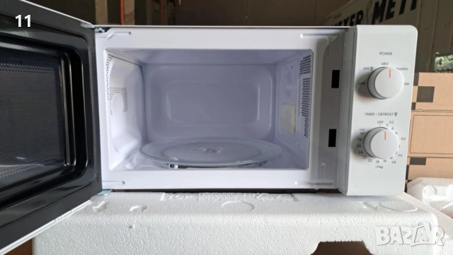 Компактна микровълнова фурна Comfee - 20 литра, 700W и 5 нива на мощност, снимка 8 - Микровълнови - 53450581