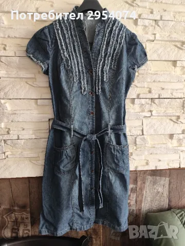 дънкова рокля мл 35лв , снимка 1