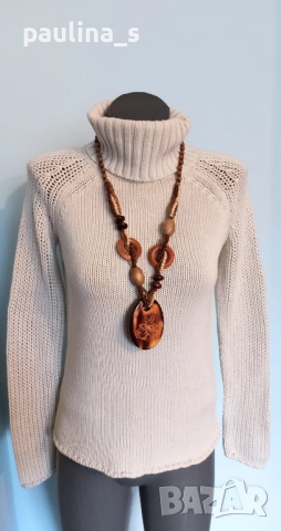 Два различни броя / Винтидж / Памучен пуловер "Zara" basic / Зара памучен пуловер , снимка 8 - Блузи с дълъг ръкав и пуловери - 27266449