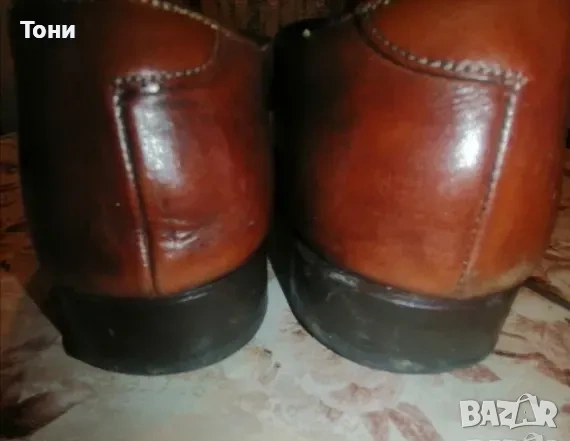 REGENT Оригинал Нови Мъжки Обувки Изцяло от Натурална Естествена Кожа 43, снимка 4 - Ежедневни обувки - 53485620