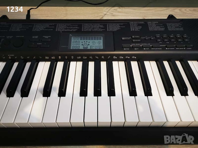 синтезатор клавир пиано CASIO CTK-1150 с 5 октави и плътни клавиши, снимка 4 - Синтезатори - 53949342