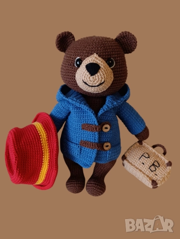 Плетени играчки - Падингтън,Симба и дядо Буба , снимка 3 - Плюшени играчки - 43201866