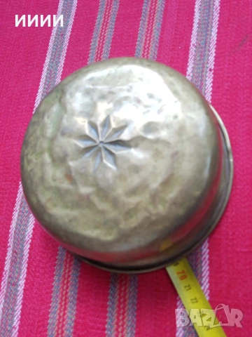 Бронзова фиала купа , снимка 4 - Антикварни и старинни предмети - 53846240