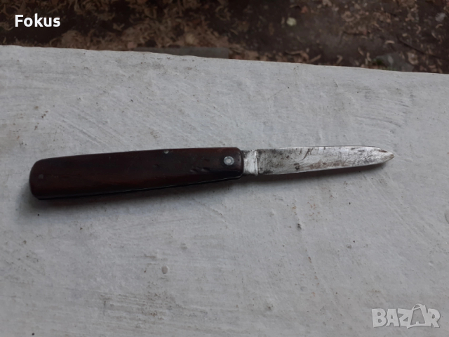 Стар немски джобен нож ВСВ - Hartkopf & Co - Дяволски глави, снимка 5 - Антикварни и старинни предмети - 53306776