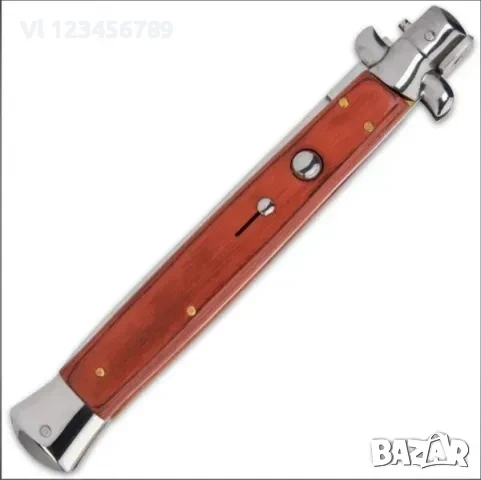Сгъваем автоматичен нож -Италия - стилето 115x330 , снимка 2 - Ножове - 53845221