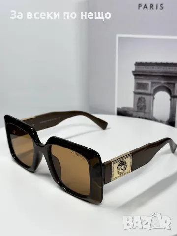 Versace Слънчеви Очила С UV400 Защита С ПОДАРЪК🎁Калъф Версаче - Различни Цветове Код E105, снимка 4 - Слънчеви и диоптрични очила - 50231273