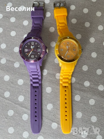 Оригинални часовници Swatch Metallic Dune, Viceroy и Ice Watch: Ice Forever – Purple и Yellow, снимка 11 - Дамски - 53385098