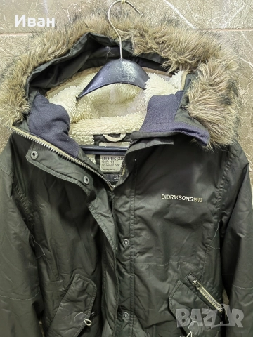 Зимно яке DIDRIKSONS (модел 1913) – размер 42 – отлично състояние, снимка 8 - Якета - 52687575